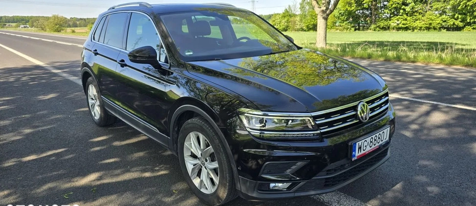 Volkswagen Tiguan cena 113160 przebieg: 59000, rok produkcji 2019 z Strzegom małe 154